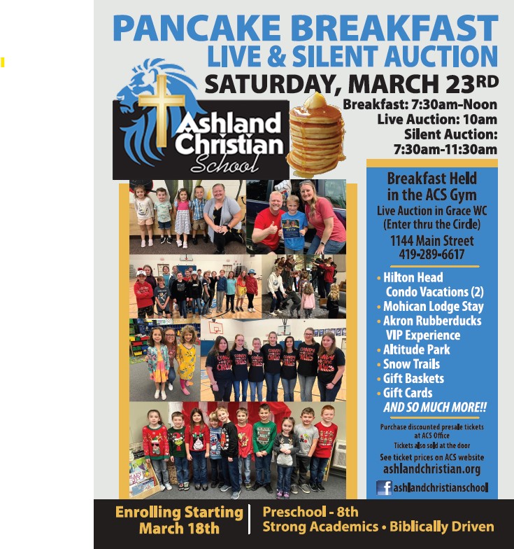 2024 ACS Pancake Breakfast and Live/Silent Auctions